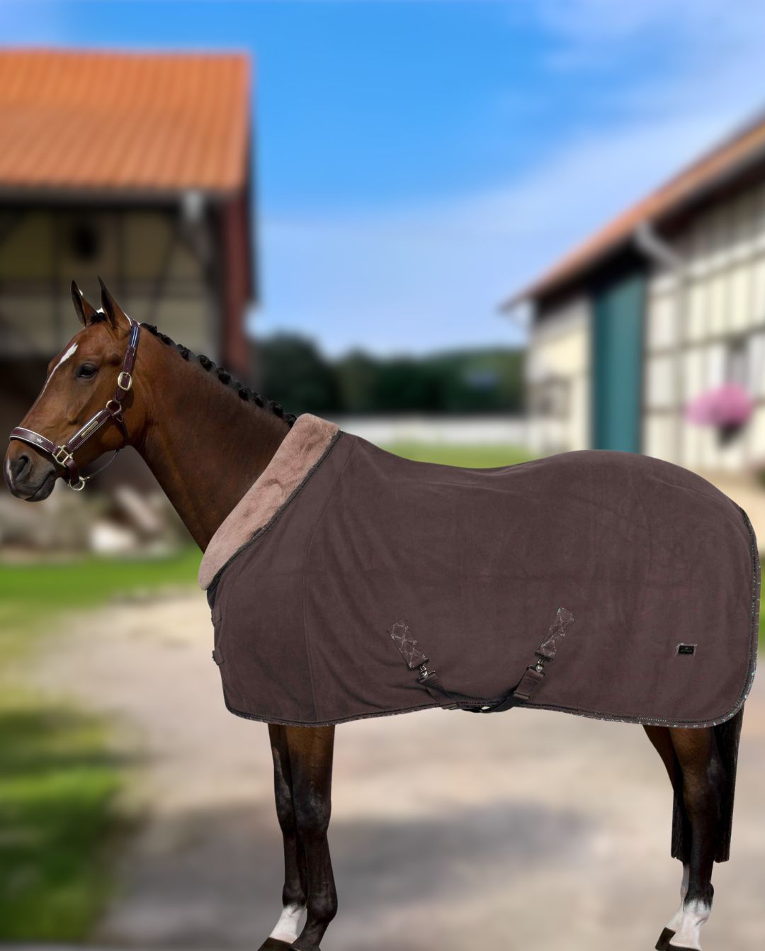 HV POLO »Abschwitzdecke HVPWelmoed Shine Mocca