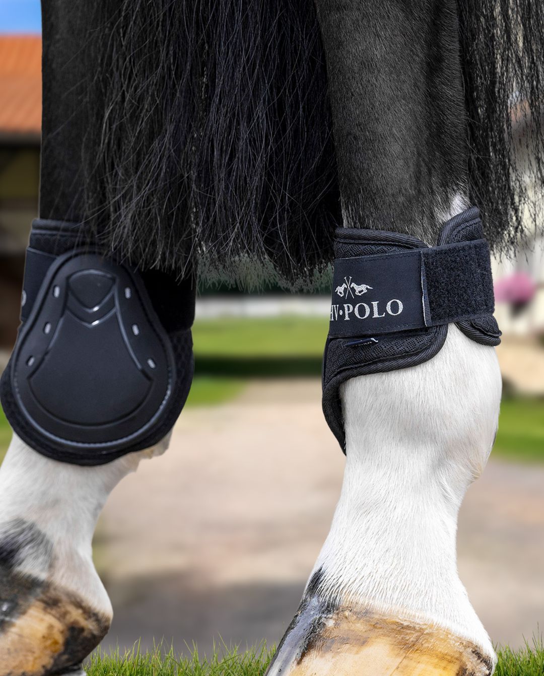 HV POLO »Gamaschen + Streichkappen HVPClassic 4er Set Black