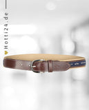 Der HV Polo Gürtel mit dem Namen "Iconic" in Braun (Artikelnummer 3404093515-8000) ist auf der Webseite www.hotti24.de erhältlich. 