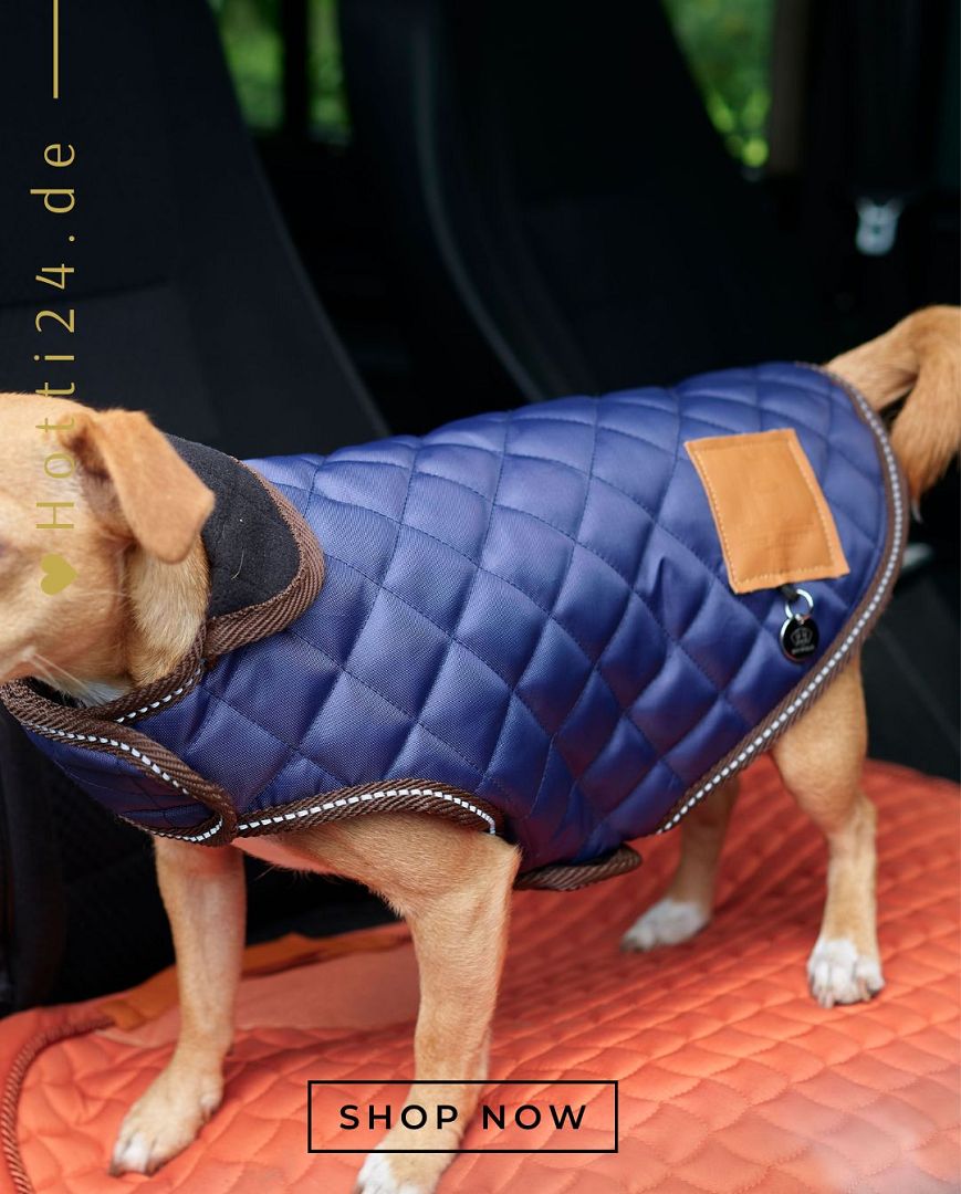 Der HV POLO Hundemantel "Bobby" in Blau mit der Artikelnummer 3404093518-5001 ist ein hochwertiger Mantel für Ihren vierbeinigen Freund. Er sorgt dafür, dass Ihr Hund warm und trocken bleibt, insbesondere bei kaltem oder nassem Wetter. Dieser schicke Hundemantel in Blau ist nicht nur funktional, sondern verleiht Ihrem Hund auch einen modischen Look. Sie können diesen Hundemantel auf www.Hotti24.de erwerben.
