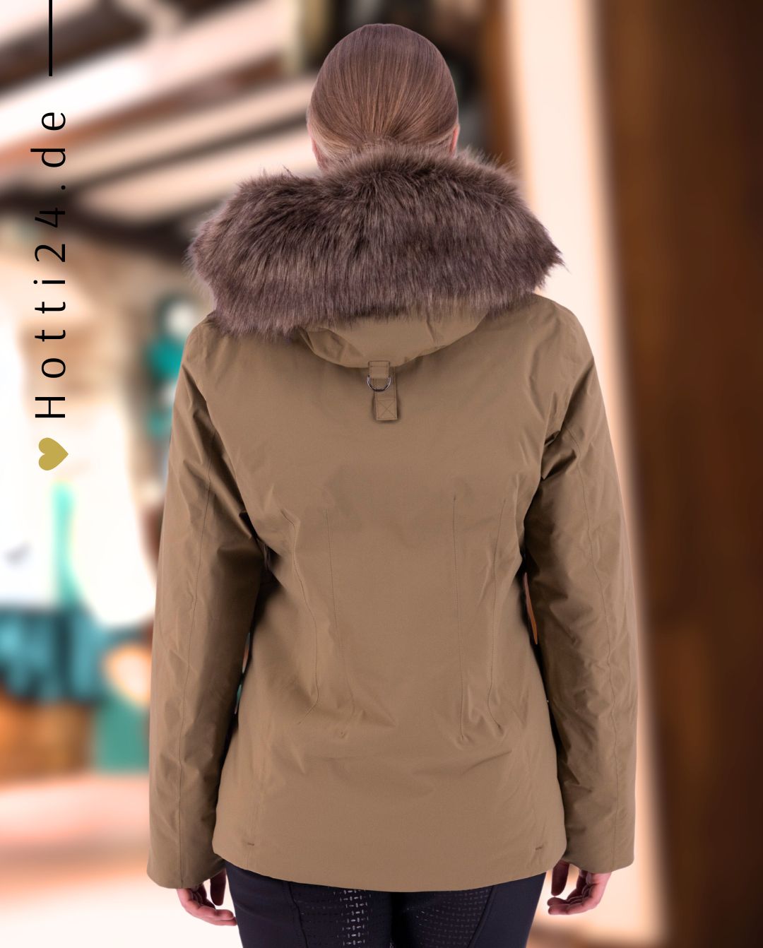 HV POLO »Winterjacke HVPIsa Dark Oil Green