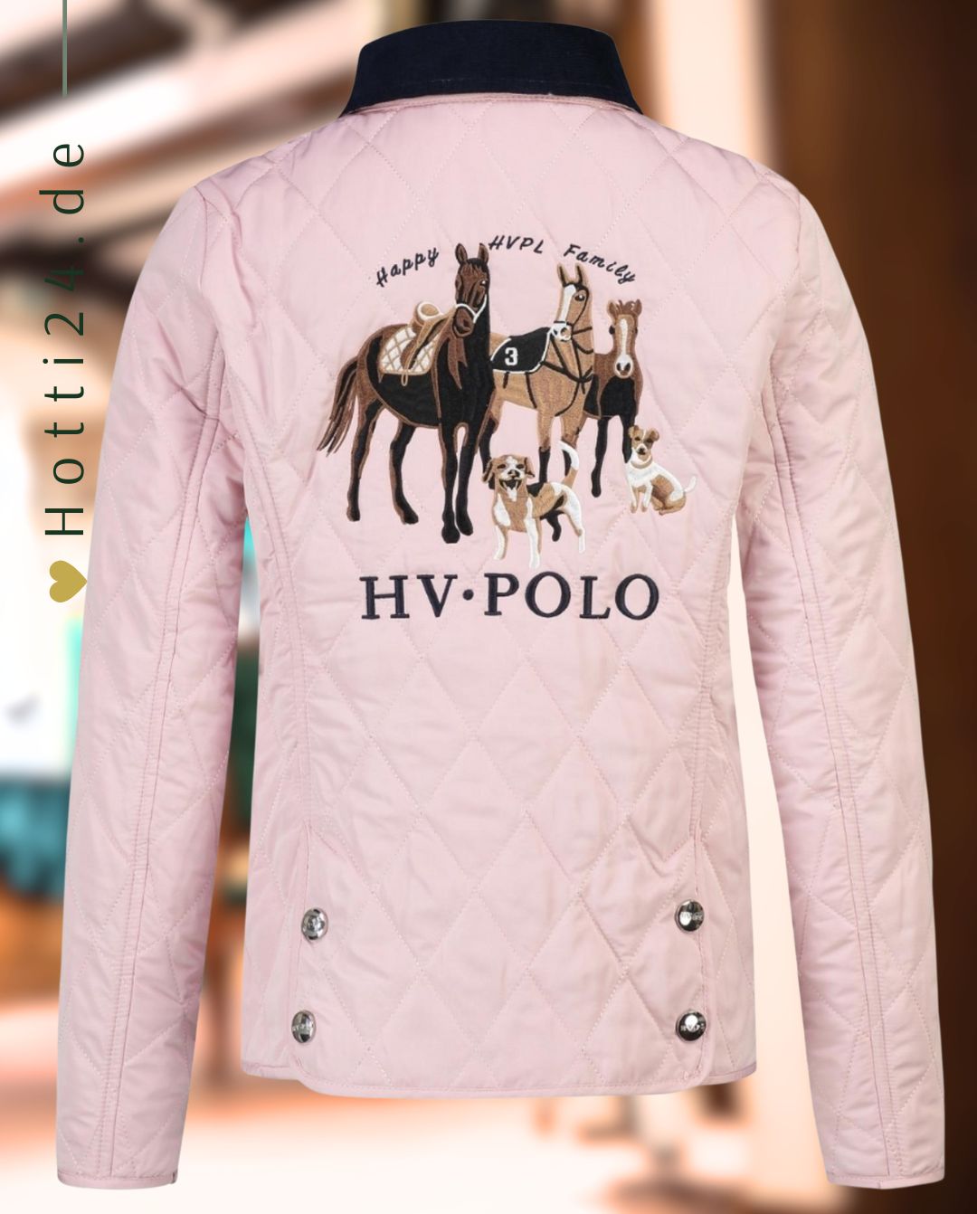 HV POLO »Steppjacke HVPLinde Orchid Pink