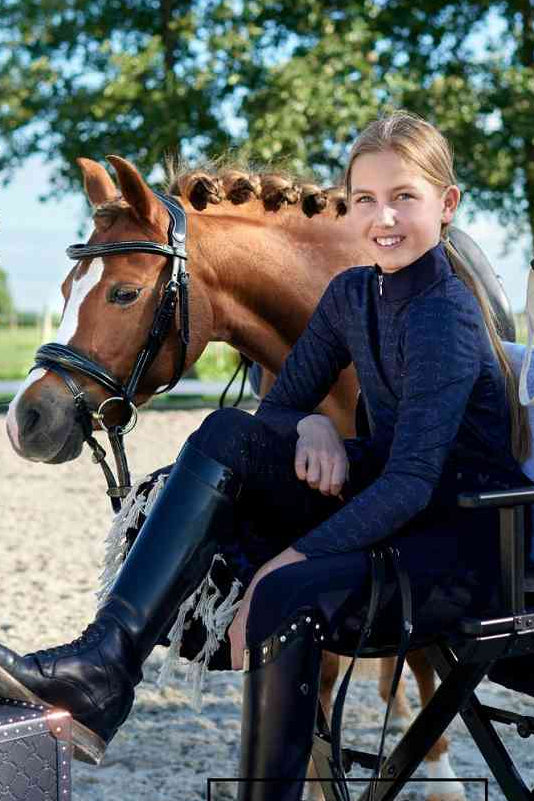 hv polo kinder reitleggings ellis fullgrip 0201493501-5001 blau