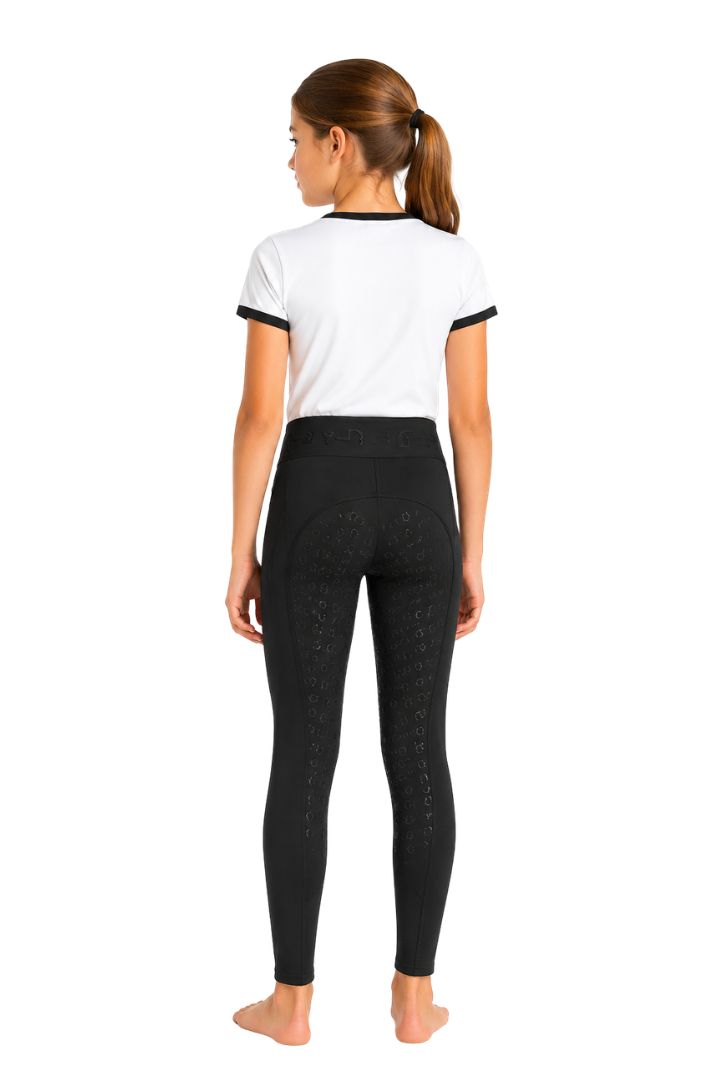 HV Polo Reitleggings HVPEllis FullGrip Schwarz