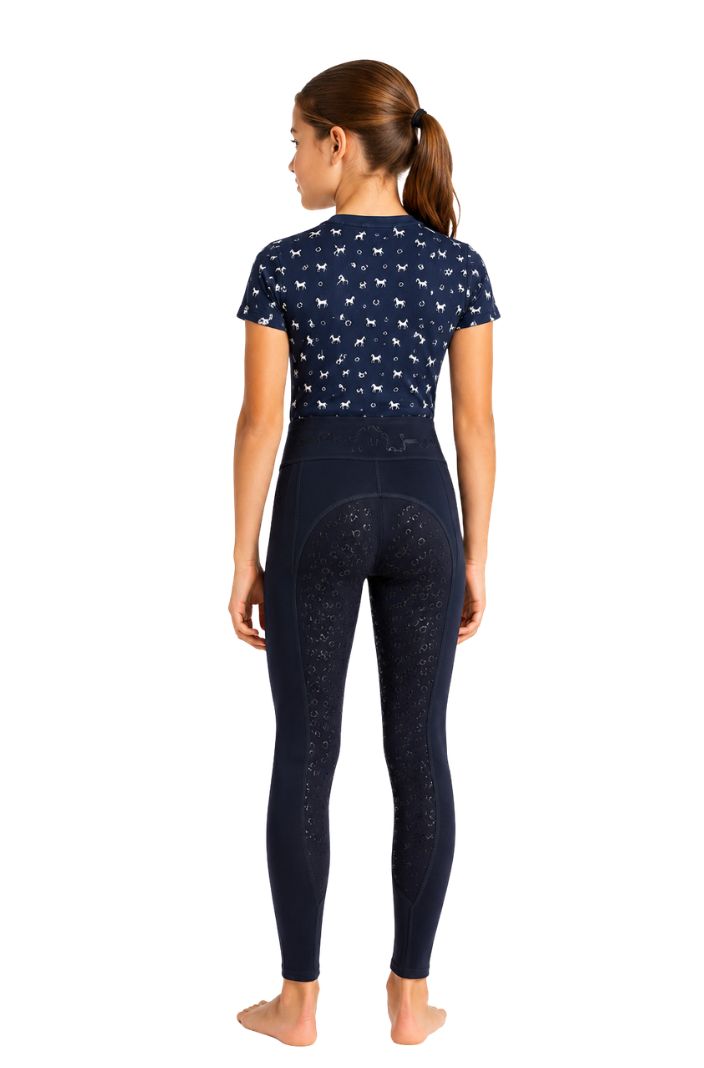 HV Polo Reitleggings HVPEllis FullGrip Navy
