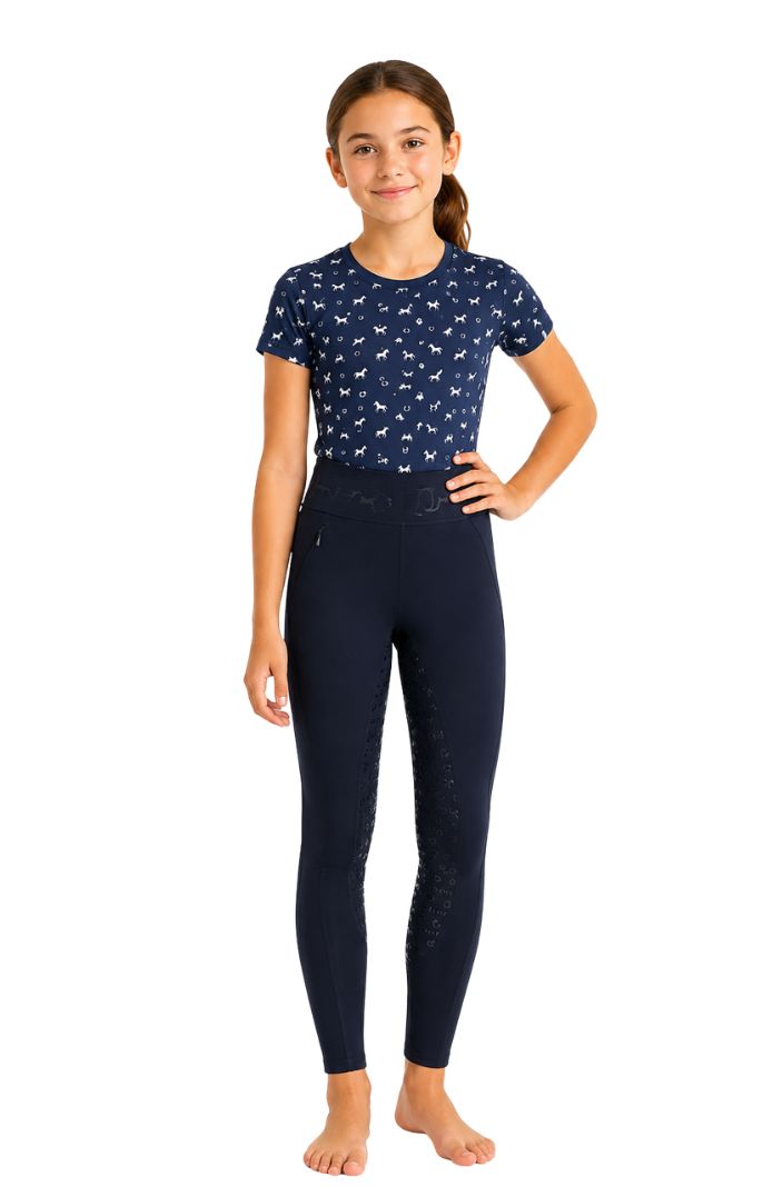 HV Polo Reitleggings HVPEllis FullGrip Navy