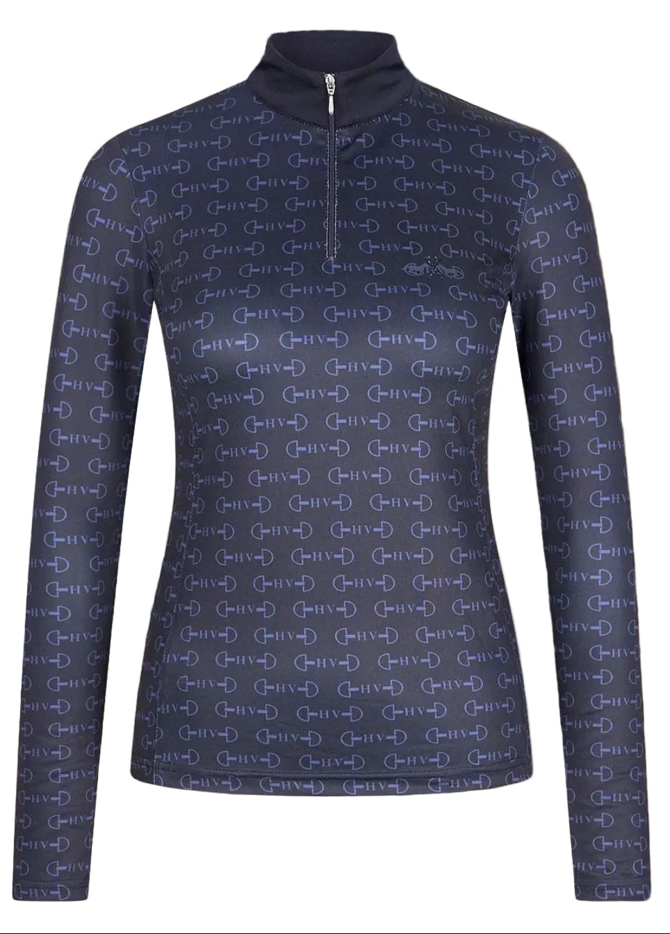 HV Polo Reitshirt Langarm HVPWinnie Navy