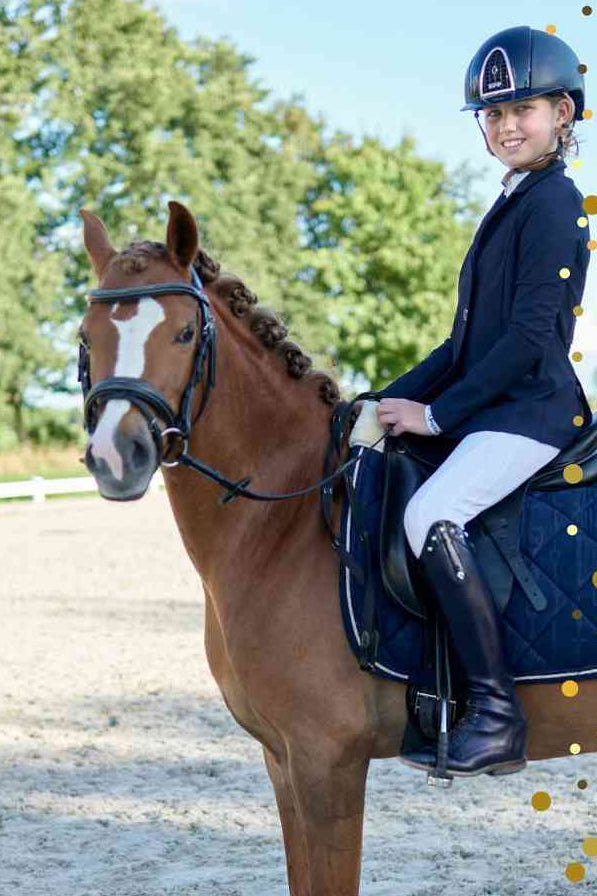 hv polo kinder turnierjacke emmeline 0202493501-5001 blau