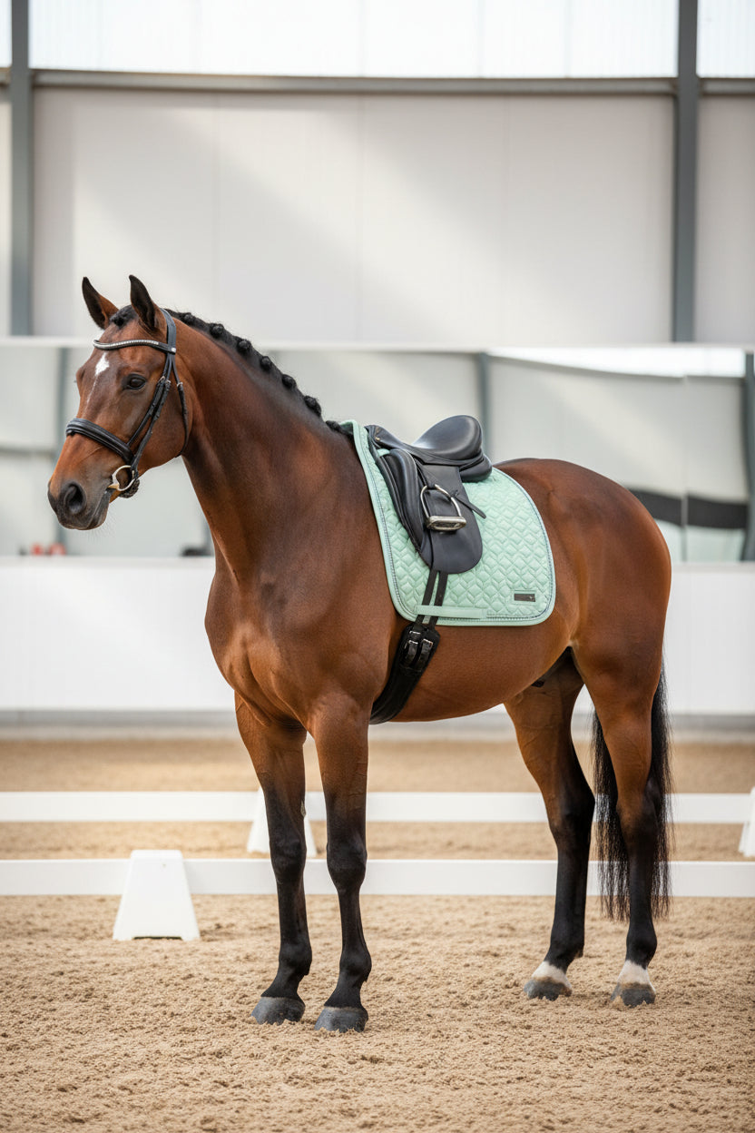 hv polo pferde dressur schabracke june 0802093506-6059 gruen
