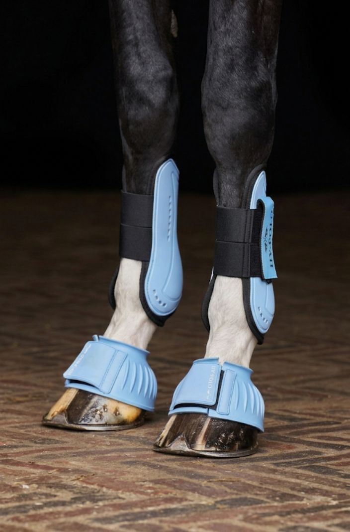 HV Polo Rubber Bell Boots HVPEssential Set of 2 Powder Blue