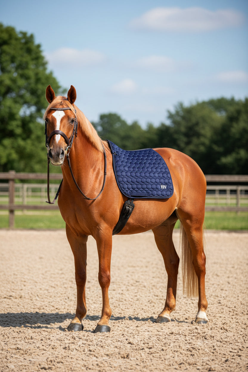 HV Polo Jumping/All Purpose Saddle Pad HVPDorian Navy