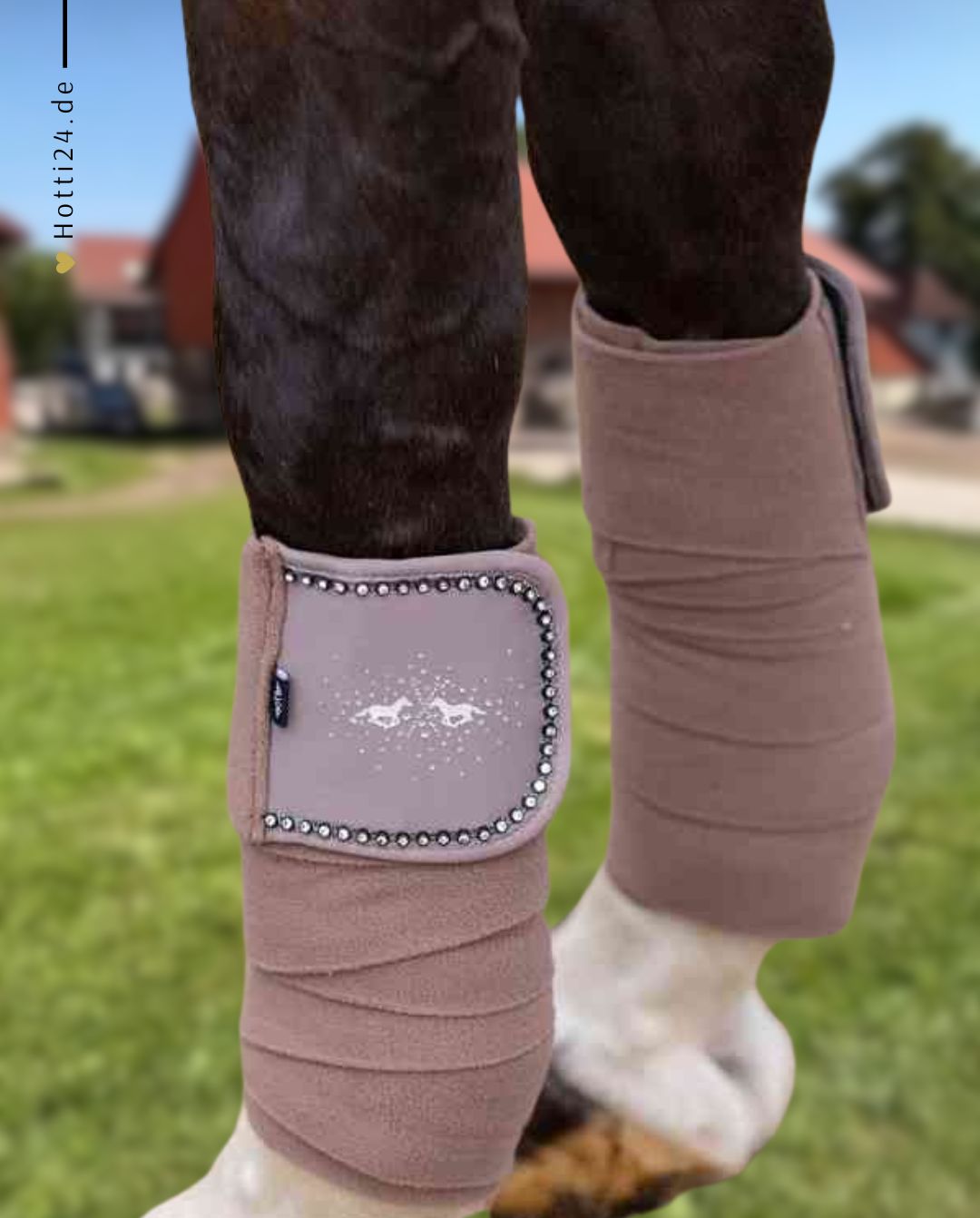HV POLO »Wickelbandagen HVPClassic 4er Set Espresso