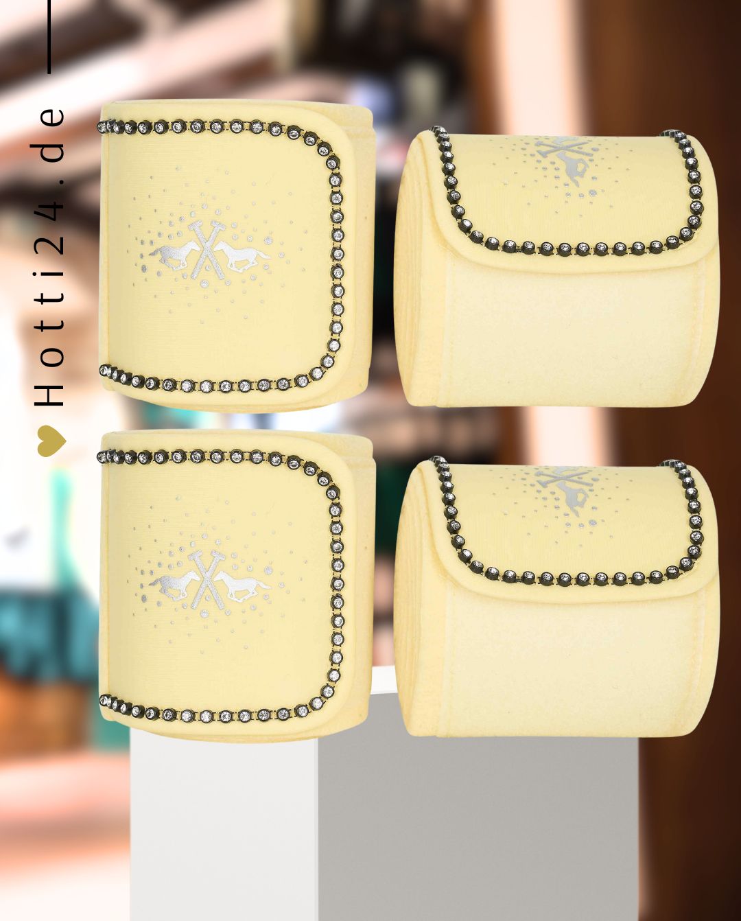 HV POLO »Wickelbandagen HVPClassic 4er Set Lemon