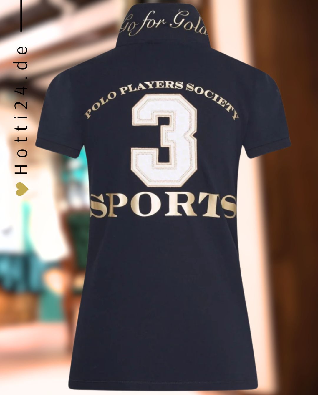 HV POLO »Poloshirt HVPFavouritas Gold Navy