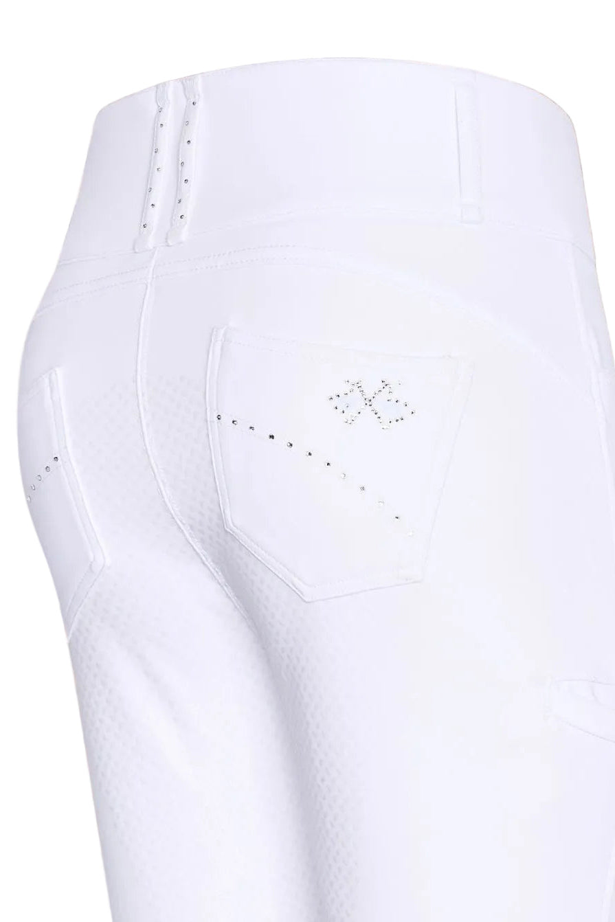 HV Polo Women's Breeches HVPElena FullGrip White