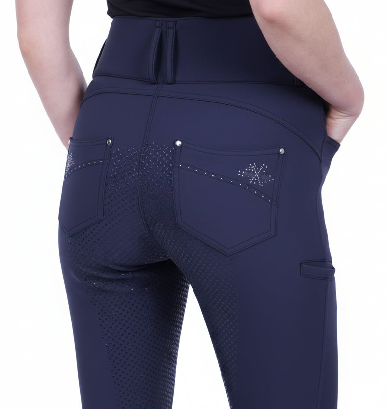 HV POLO »Reithose HVPElena FullGrip Navy