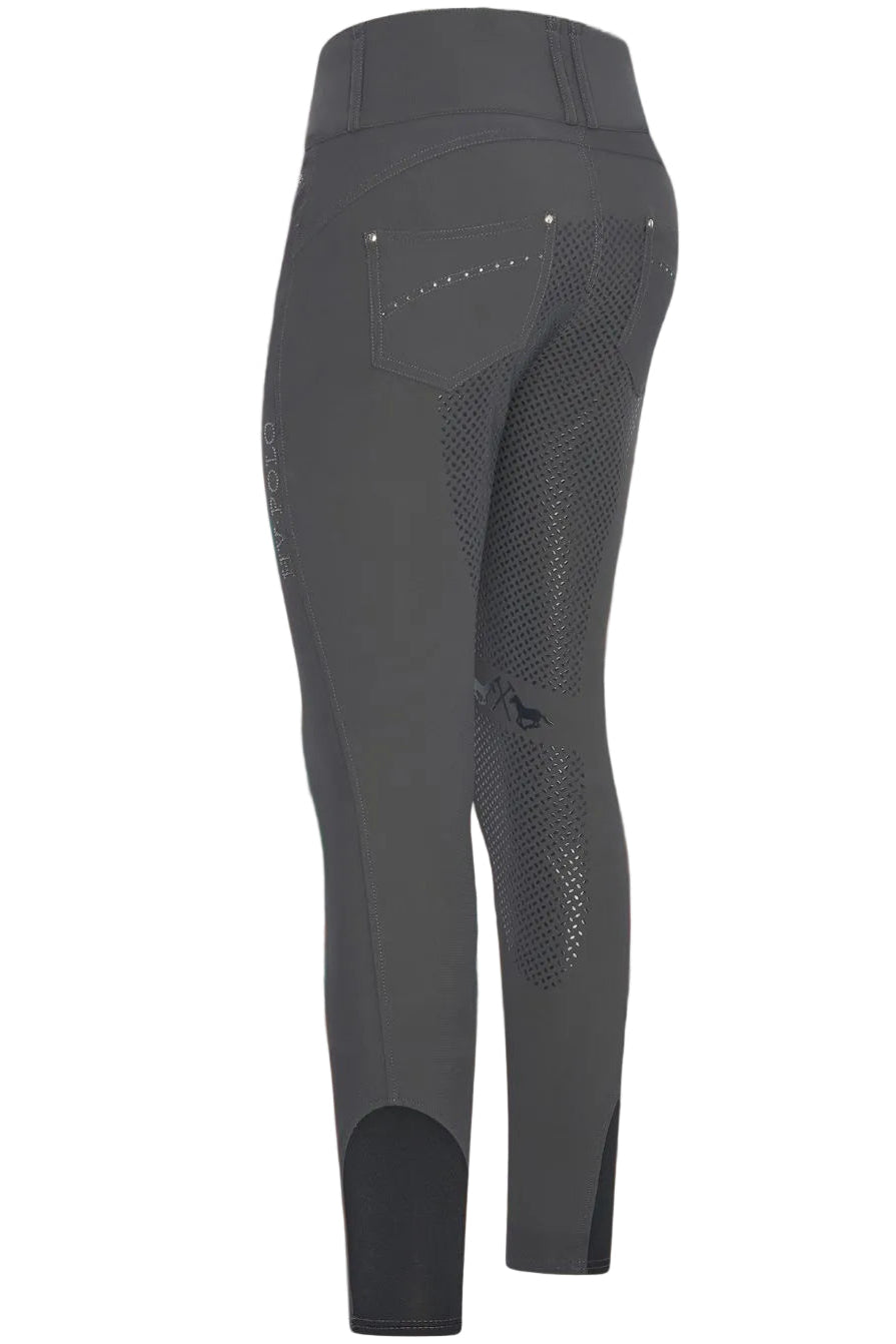 HV Polo Riding Breeches HVPElena FullGrip Ultimate Grey