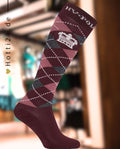 HV Polo »Reitsocken HVPArgyle Dark Berry / Mauve