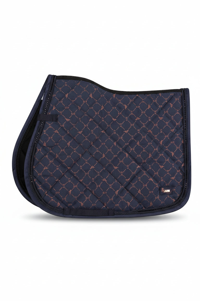 HV Polo All-Purpose Saddle Pad HVPWelmoed Shine Navy