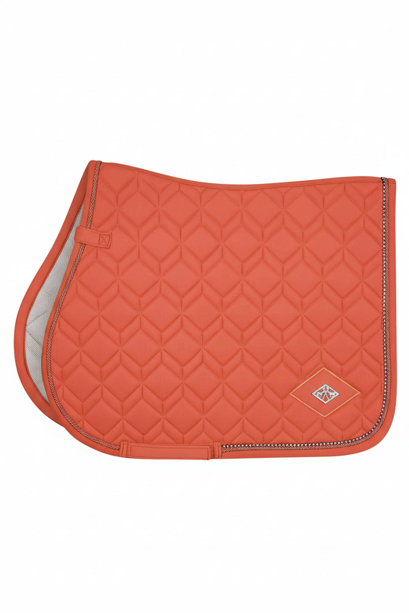 HV Polo Jumping Saddle Pad HVPClassic Ginger