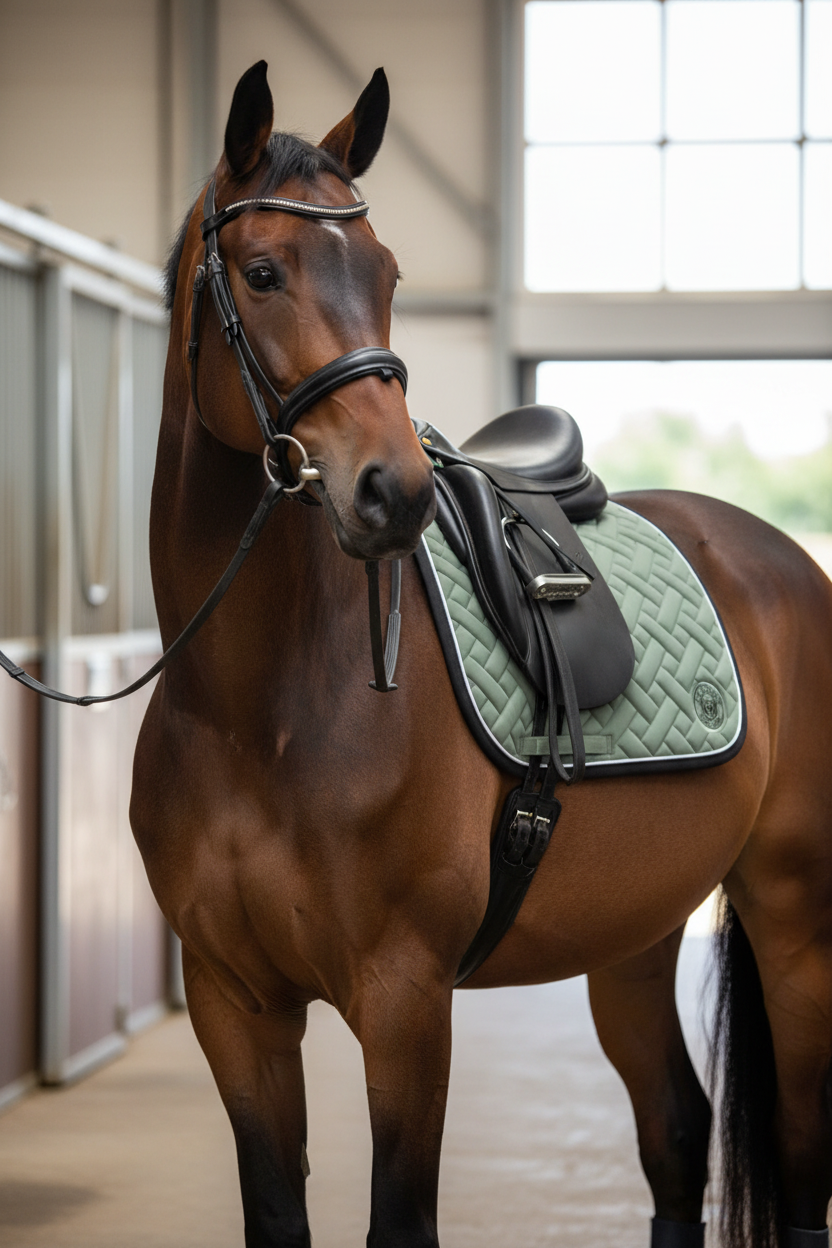 HV Polo All-Purpose Saddle Pad HVPFavourite Greenery