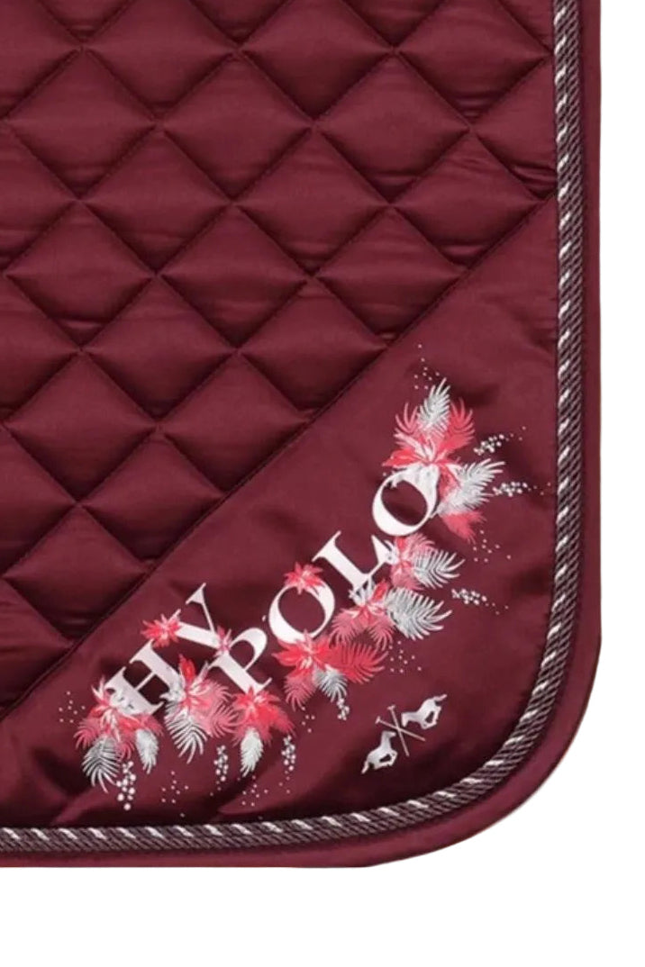 HV Polo Dressage Saddle Pad HVPJackie Dark Berry