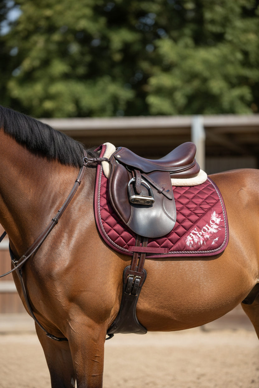 HV Polo Vielseitigkeitsschabracke HVPJackie Dark Berry