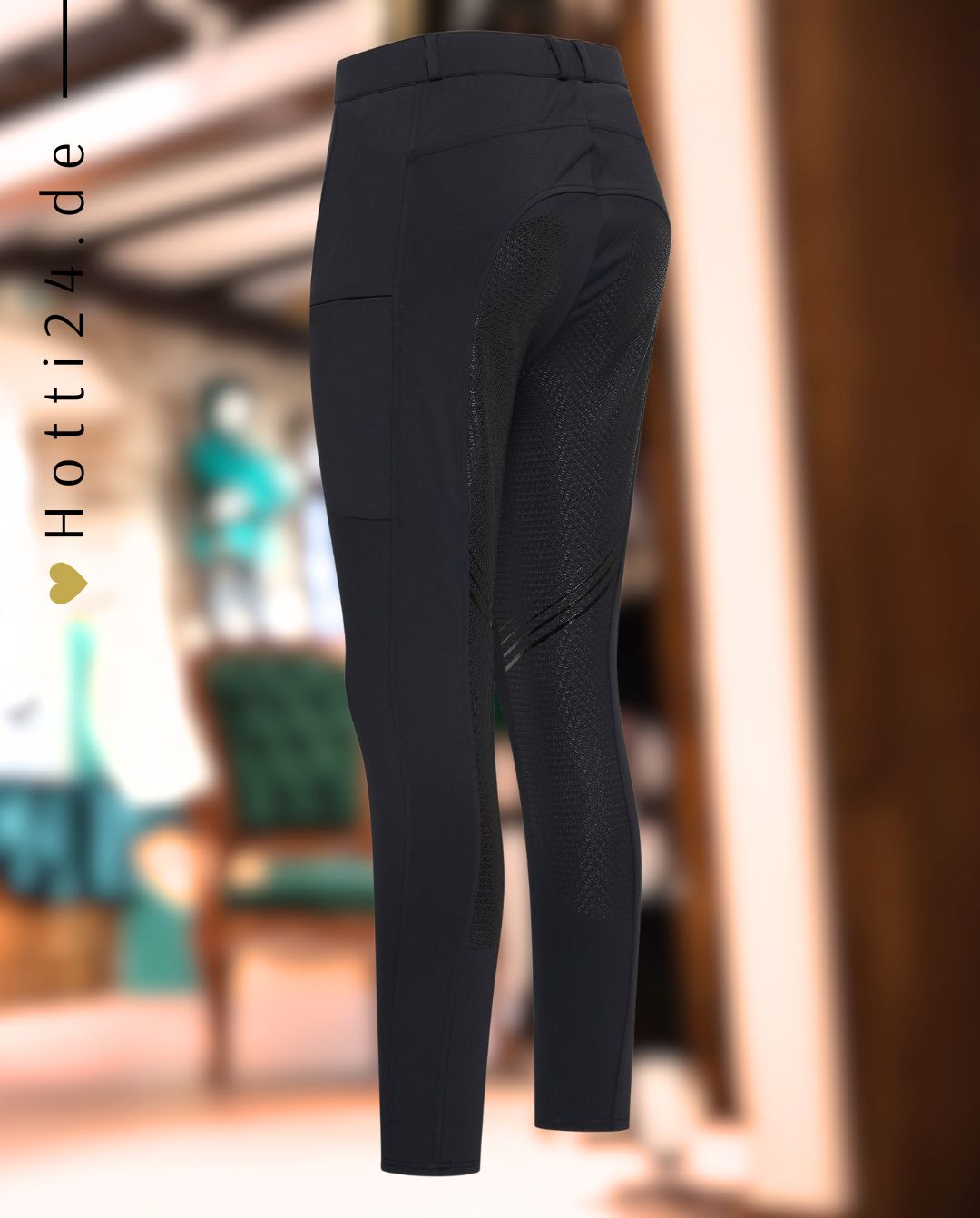 Imperial Riding »Beheizbare Reithose FullGrip Black 🔥