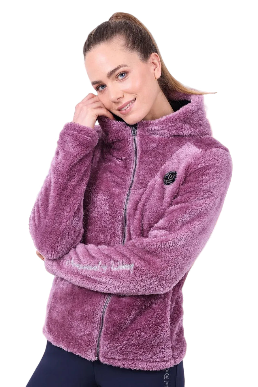 Imperial Riding "Women's Fleece Jacket IRHCosy Bloom Pink