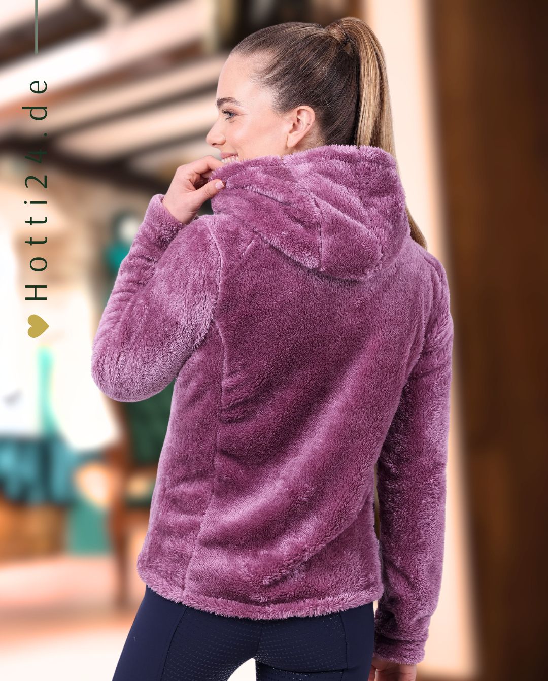IMPERIAL RIDING »Fleecejacke IRHCosy Bloom Pink