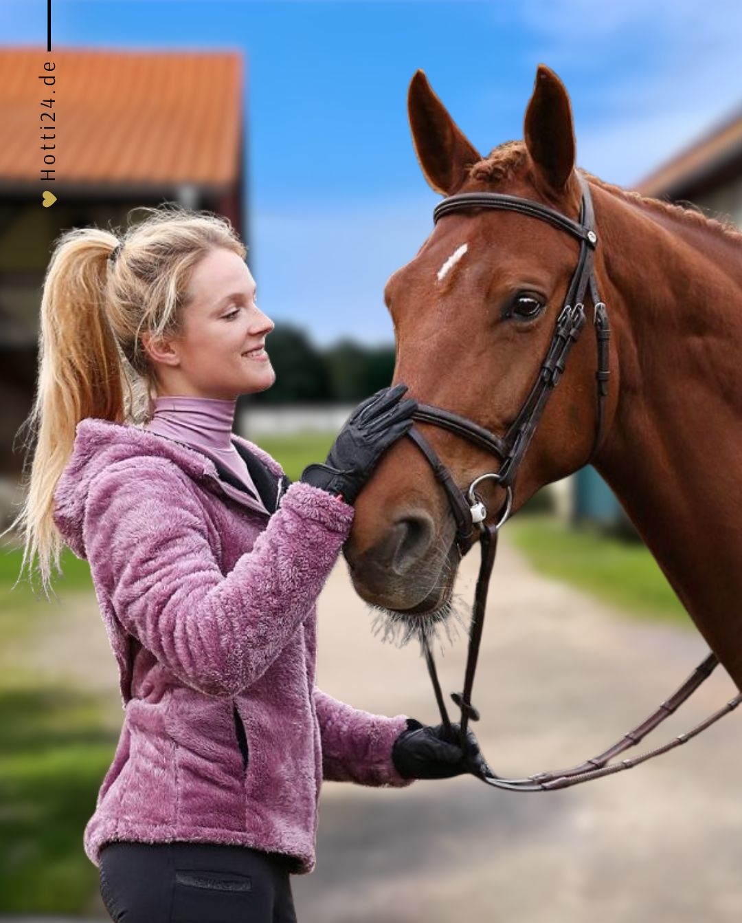 IMPERIAL RIDING »Fleecejacke IRHCosy Bloom Pink