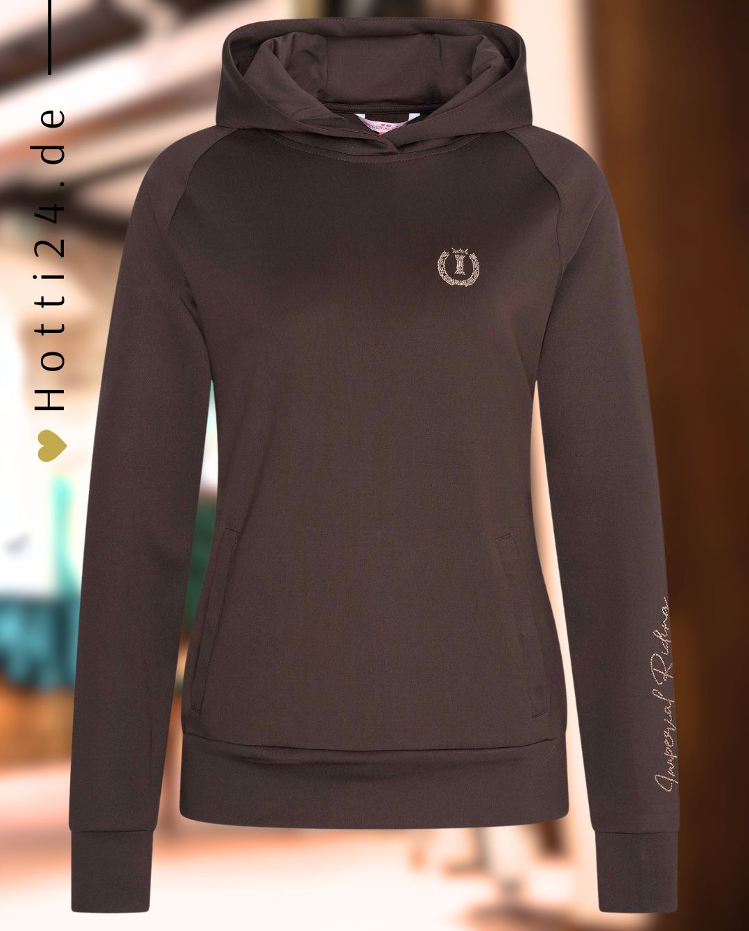 IMPERIAL RIDING »Hoodie IRHSporty Sparks Brown