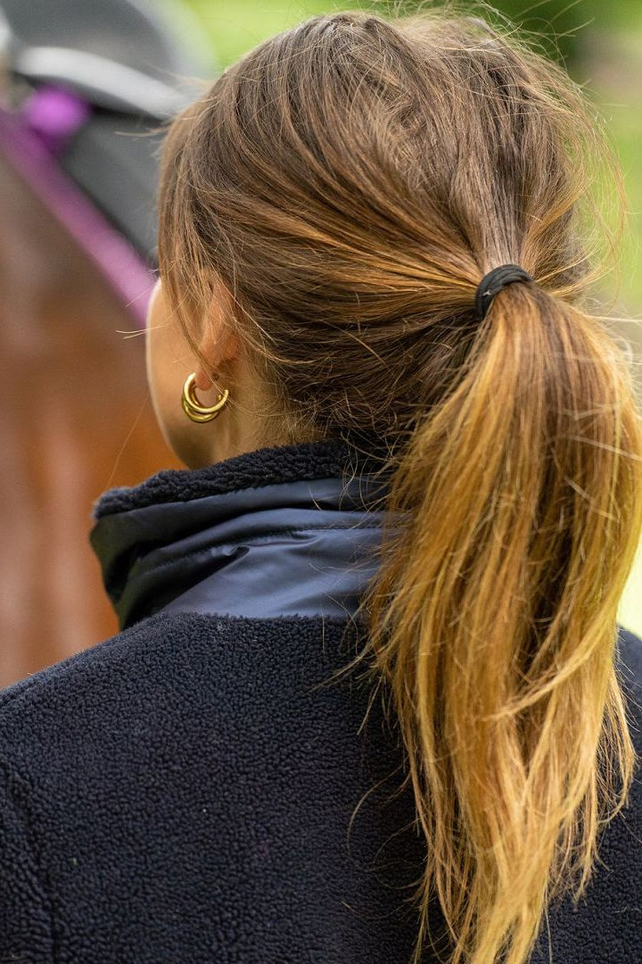 Imperial Riding "Women's Fleece Jacket IRHGalaxy Sherpa Navy