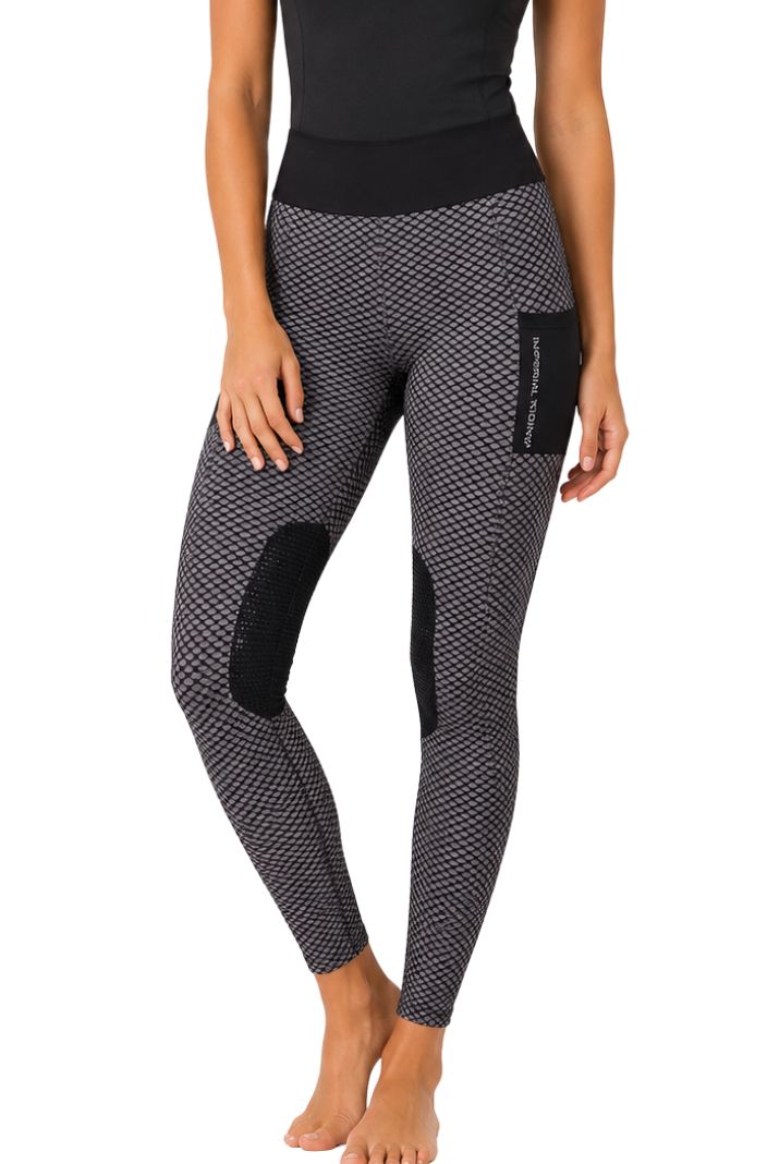 Imperial Riding Reitleggings IRHDiamond KneeGrip Schwarz