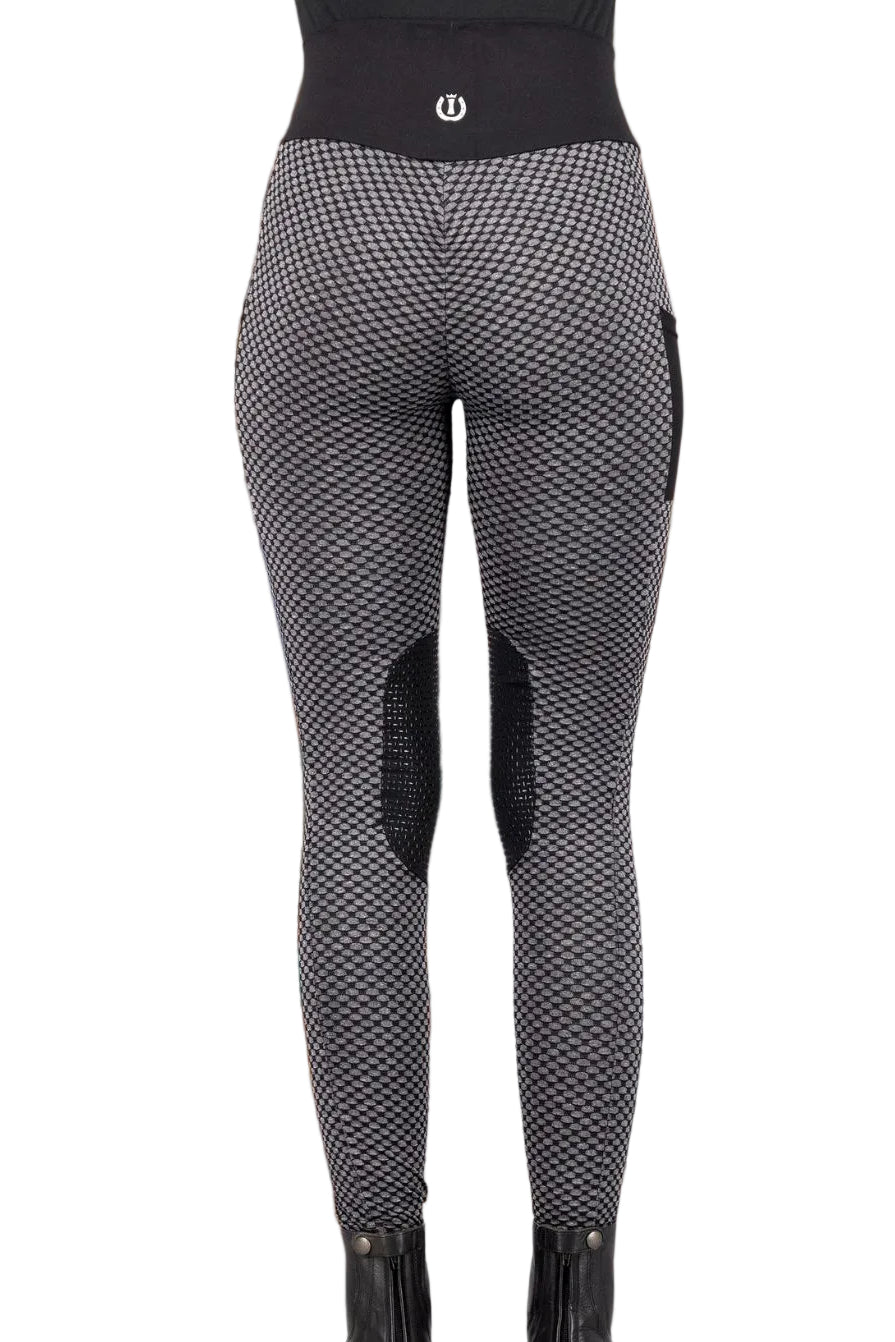 Imperial Riding »Ladies Riding Leggings IRHDiamond KneeGrip Black