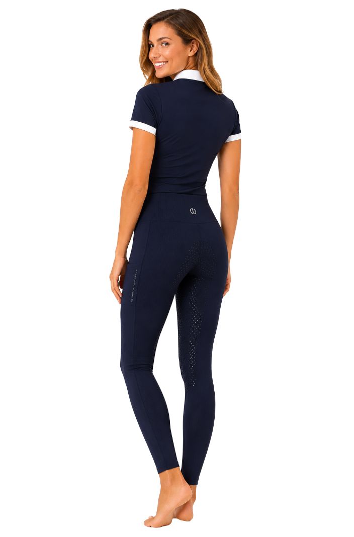 Imperial Riding Reitleggings IRHSofia KneeGrip Navy