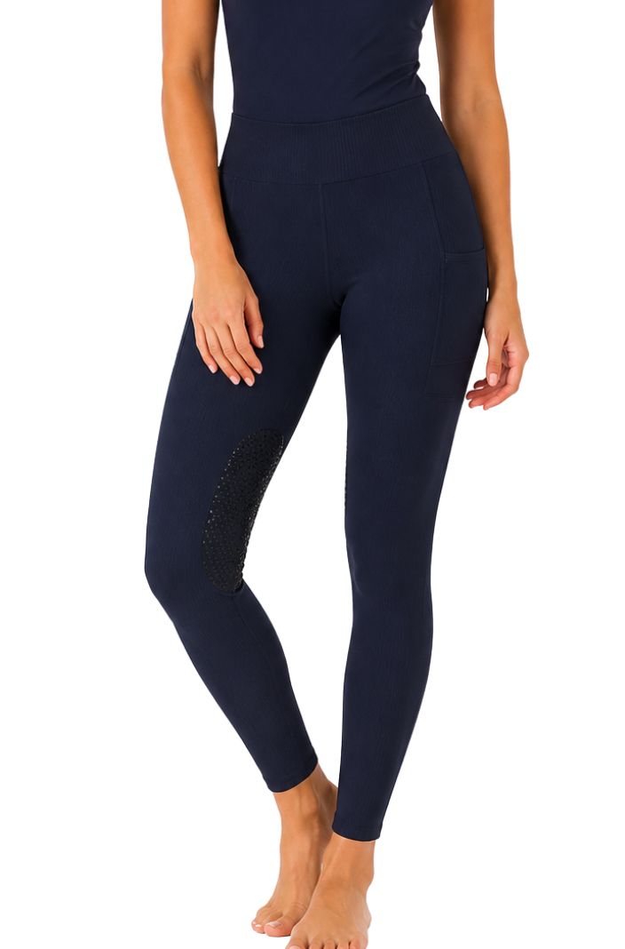 Imperial Riding Reitleggings IRHSofia KneeGrip Navy