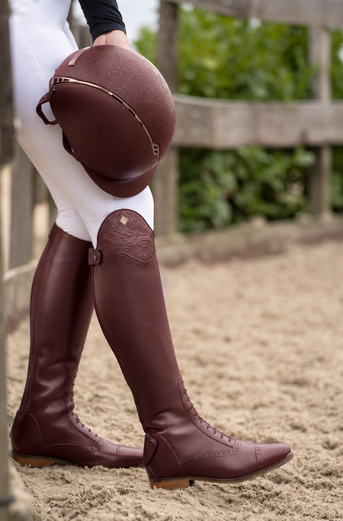 Imperial Riding Reitstiefel IRHOlania Flower Bordeaux