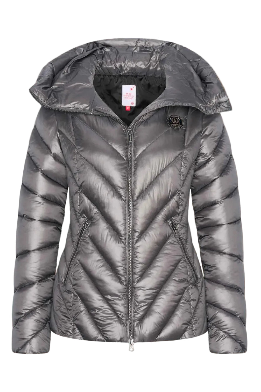 Imperial Riding "Women's Puffer Jacket IRHCosmic Rider Pearl Grey