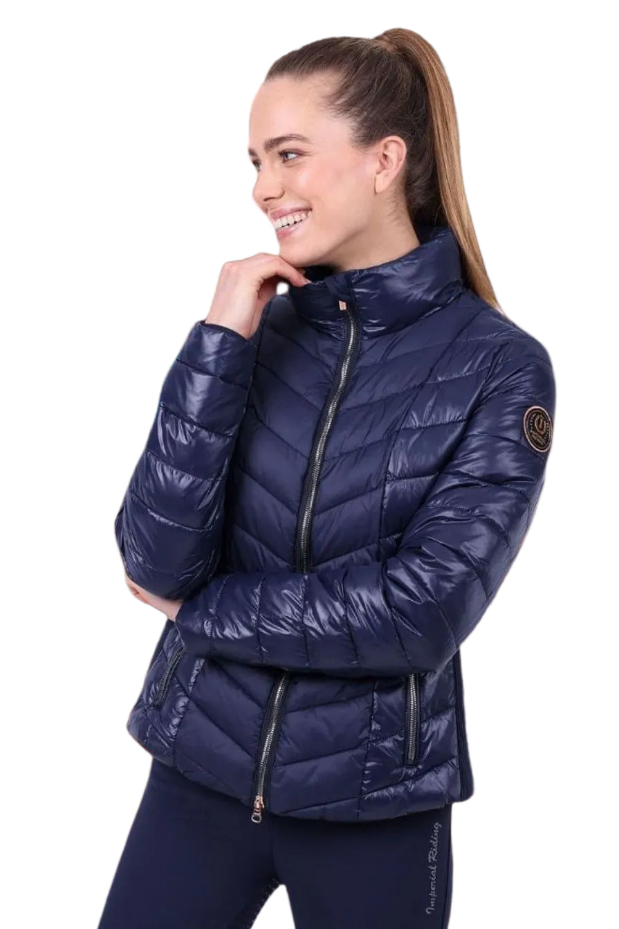 Imperial Riding "Women's Puffer Jacket IRHNever Dull Navy