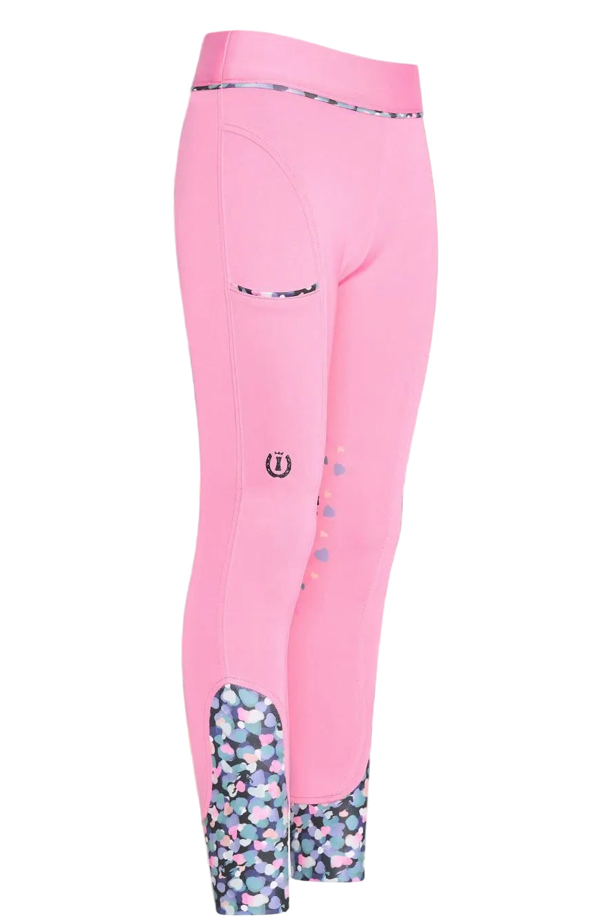Imperial Riding Reitleggings IRHTibby KnieGrip Pink