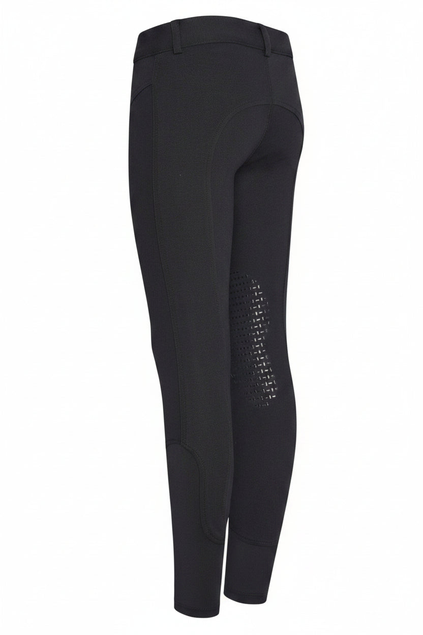 Imperial Riding Reithose IRHTibby Solid KnieGrip Schwarz