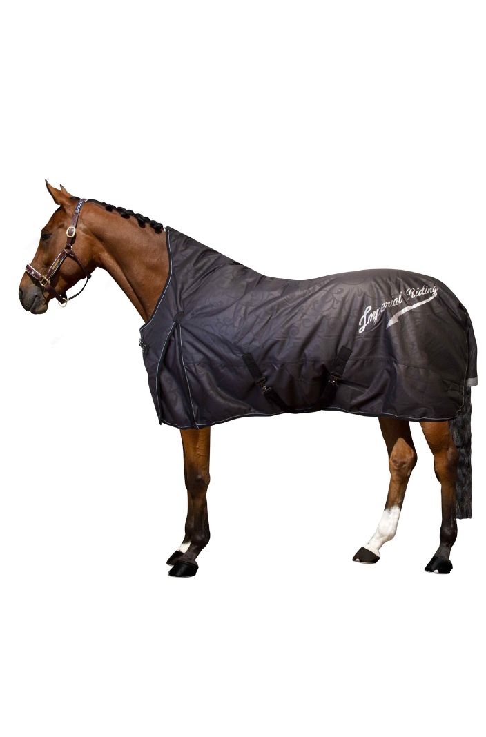 Imperial Riding Outdoordecke IRHSuperdry Schwarz 200g