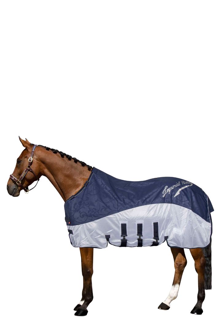 Imperial Riding Regen- & Fliegendecke IRHSuper Dry Navy