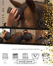 Video: IMPERIAL RIDING »Pferde Massage Entspannungsbürste IRHVolta Relax Artkel Nummer 3007000169-9000
