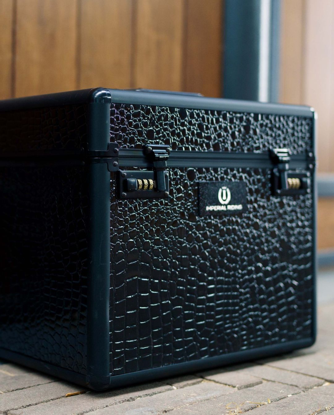 IMPERIAL RIDING »Putzkoffer IRHShiny Black Croco