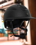 Imperial Riding Riding Helmet IRHOlania Deluxe Big Visor Black