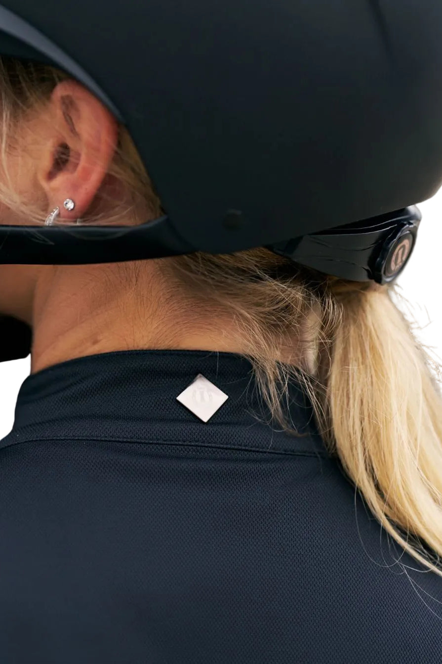 Imperial Riding Reithelm IRHOlania Deluxe Big Visor Schwarz
