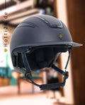 Imperial Riding Riding Helmet IRHOlania Deluxe Big Visor Navy