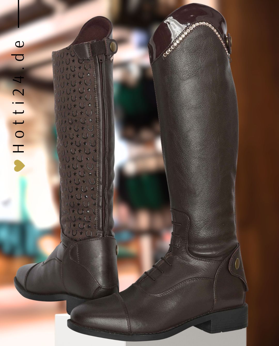 Imperial Riding Reitstiefel Dressur Damen Lederreitstiefel